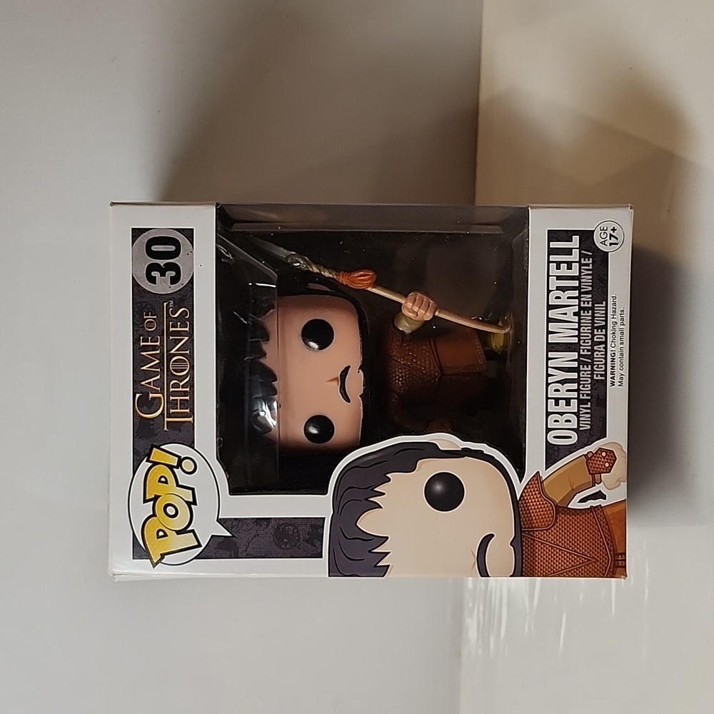 Funko pop game of thrones 30 Oberyn martell vinyl figure